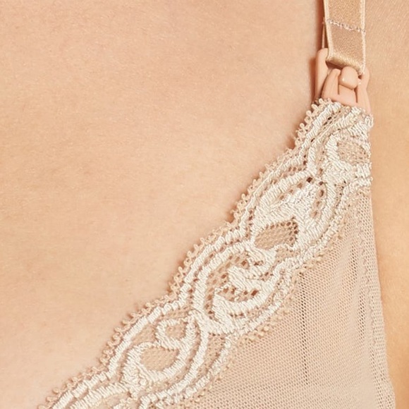 👩🏻🍼Natori Feathers Maternity / Nursing Bra👩🏾🍼 36DD NWT - Picture 5 of 11